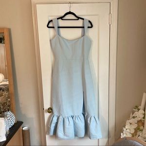 Bhldn Sachin Babi Eliza Dress Blue Midi 